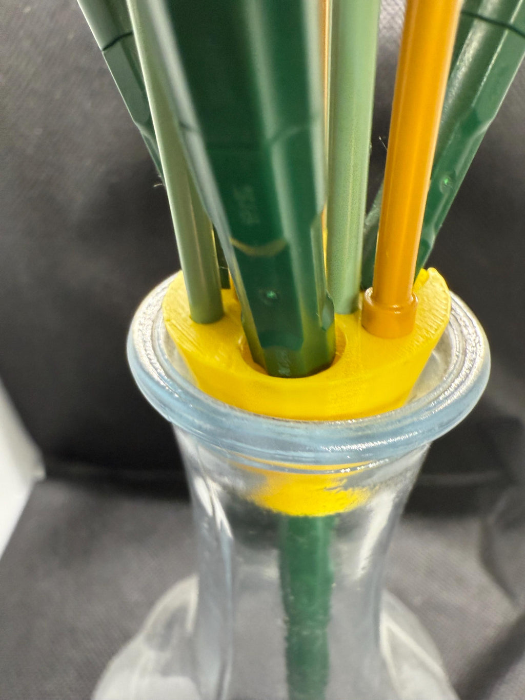 Bouquet Vase insert (flower frog)  brick flowers compatible with Lego made to fit your vase