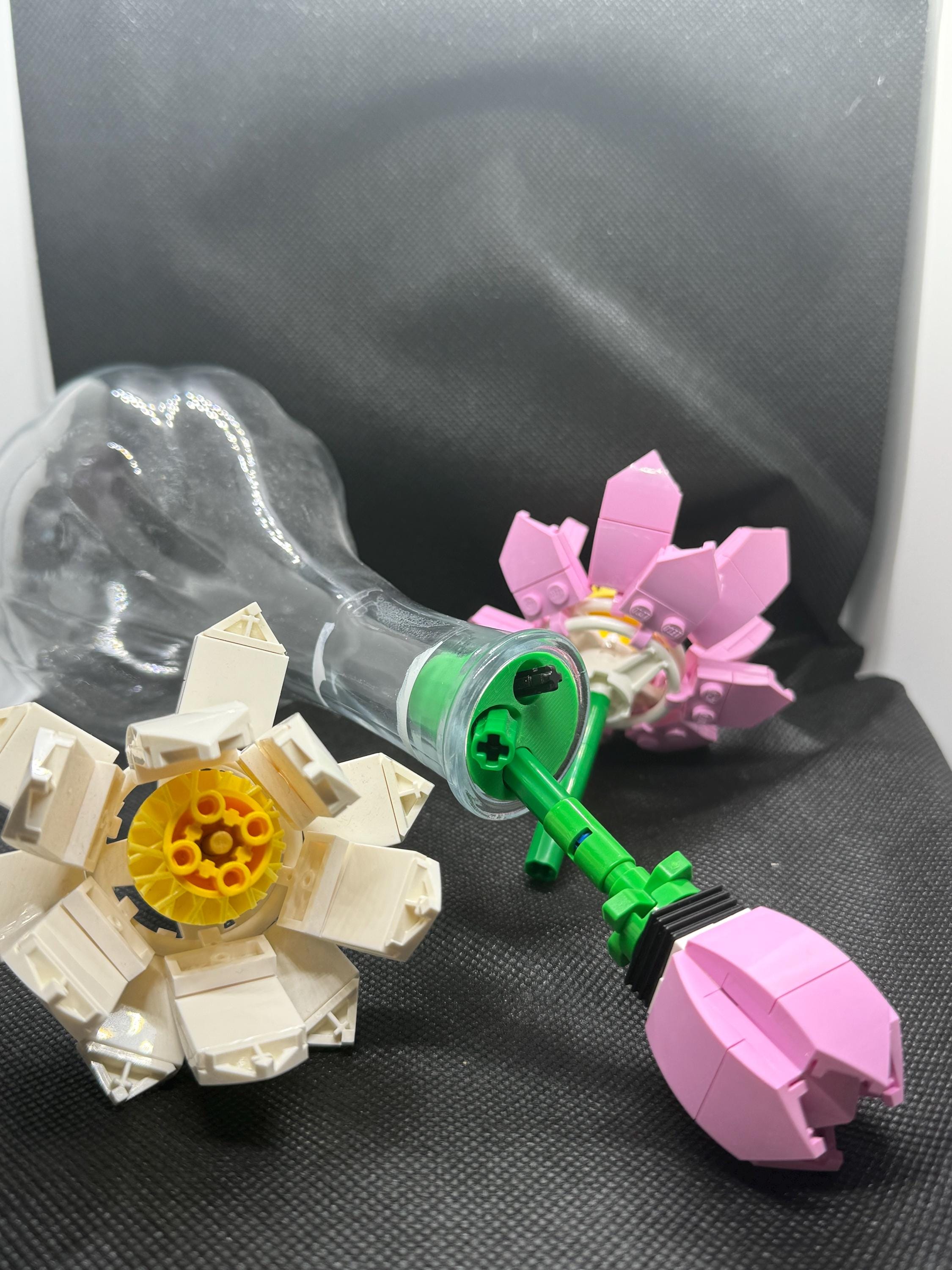 Bouquet Vase insert (flower frog)  brick flowers compatible with Lego made to fit your vase