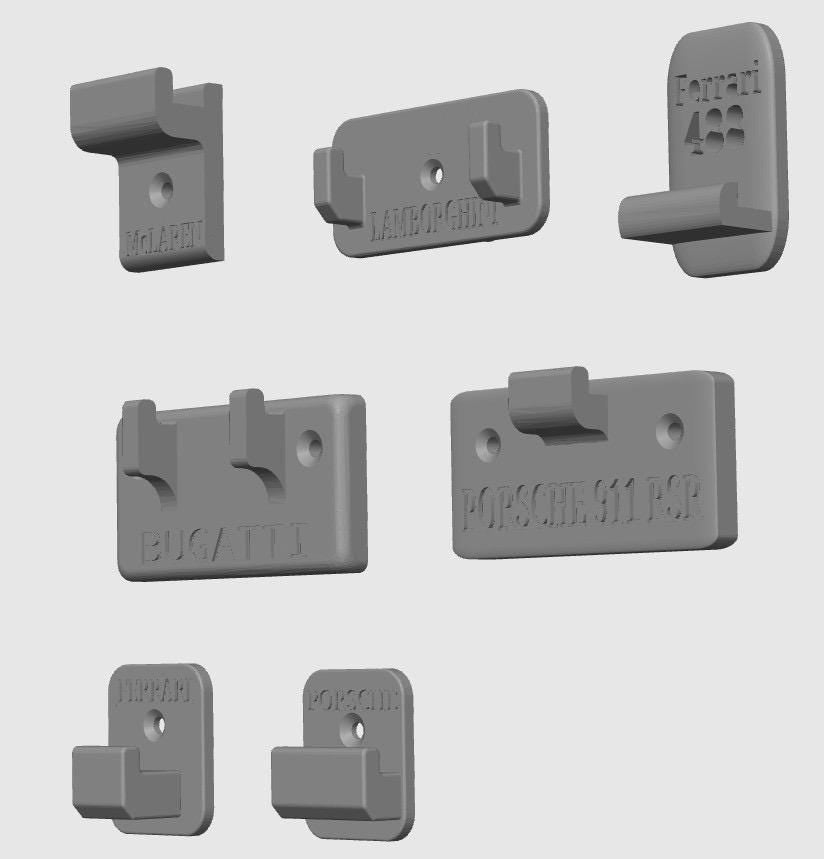 Technics  display mounts -  compatible with Lego technic cars