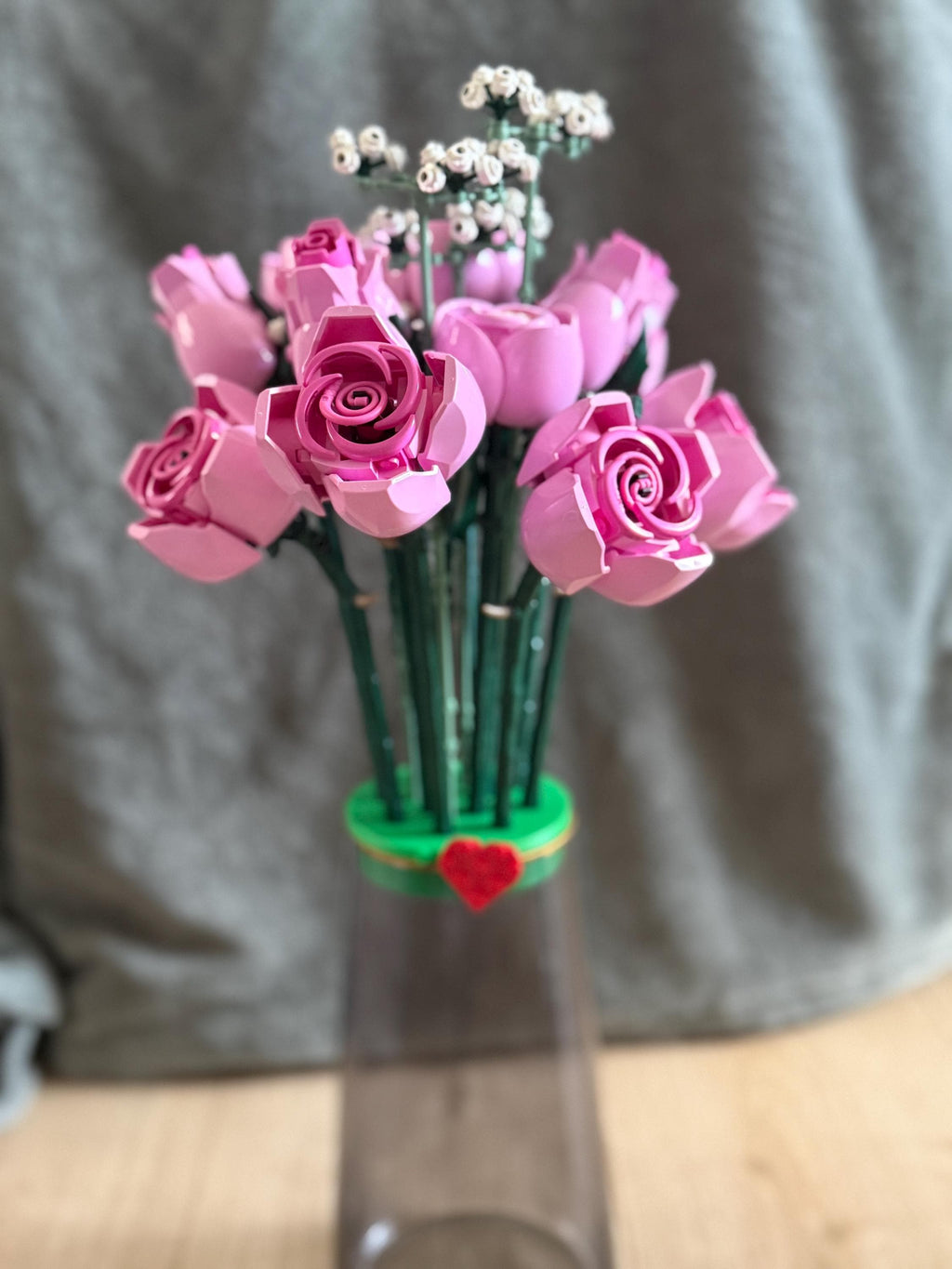 Bouquet vase insert (flower frog) for brick flowers compatible with Lego flowers made to fit your vase