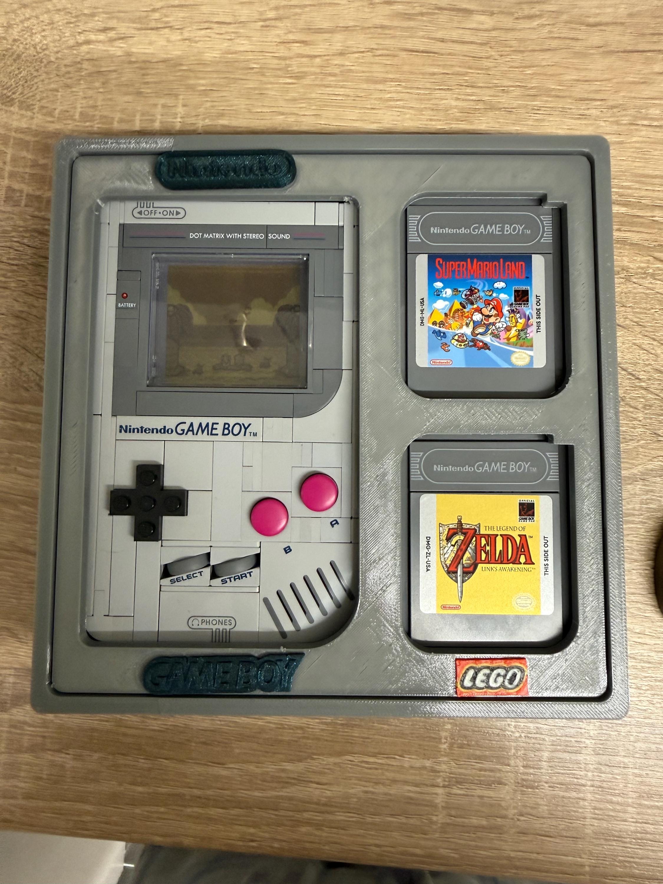 Lego Nintendo Gameboy display case