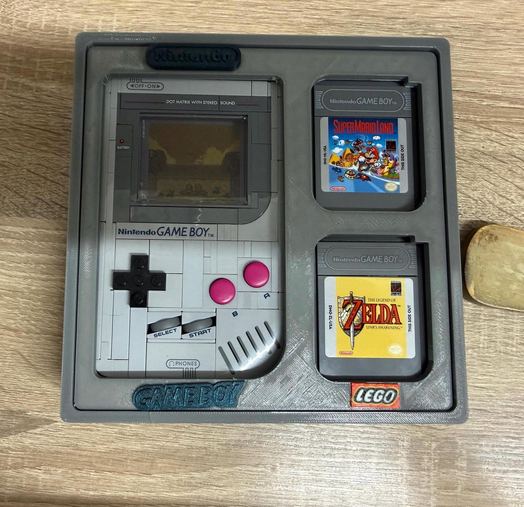 Lego Nintendo Gameboy display case